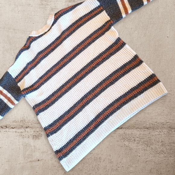 American Eagle Outfitters Striped Crewneck Sweater Size XS - Picture 4 of 8